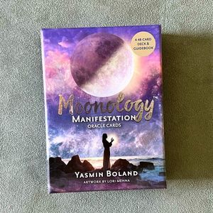 FREE WITH $10+ PURCHASE -  Moonology Manifestation Oracle Cards And Guidebook